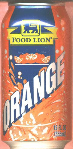 lion food soda orange museum brand