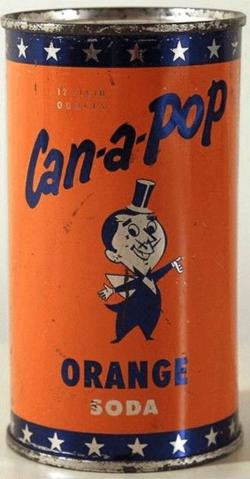CAN-A-POP-Orange soda-355mL-United States