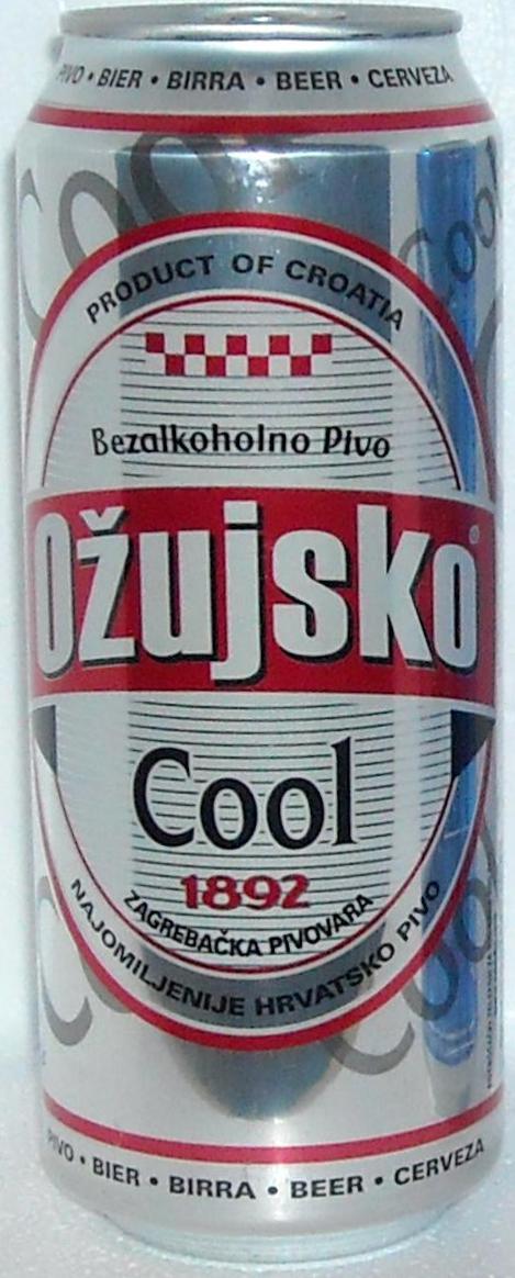 OZUJSKO-Beer -alcohol free-500mL-COOL 1892 BEZALKOHOL-Croatia