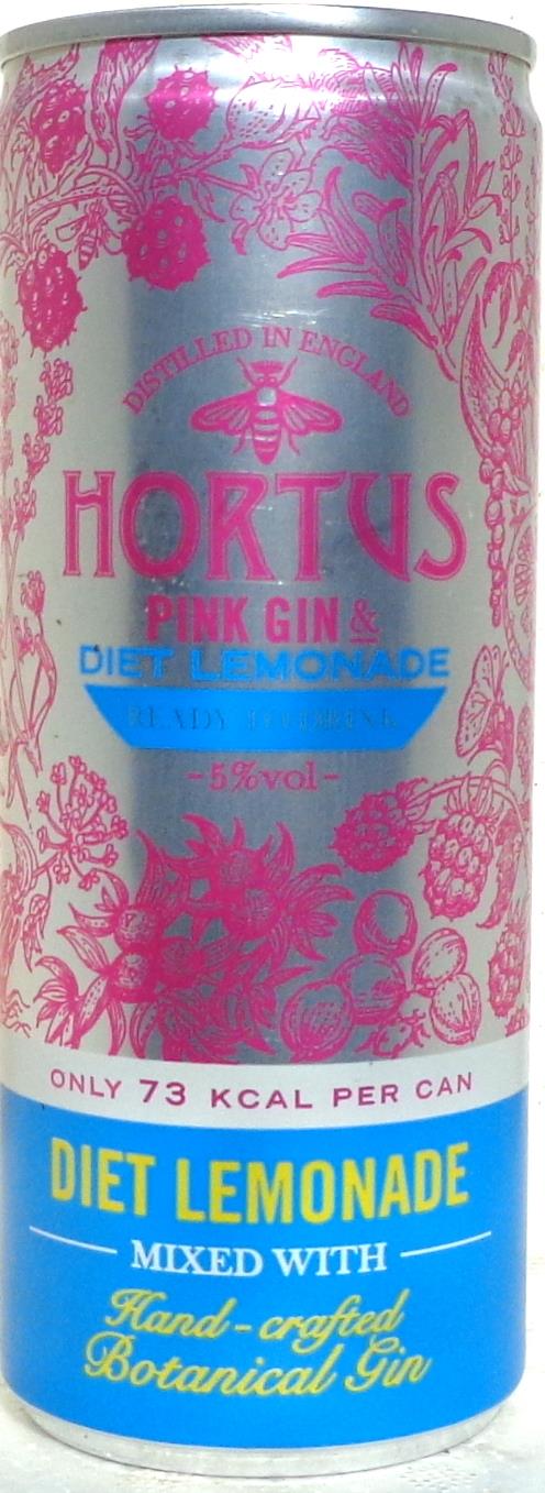 HORTUS-Gin/lemon cocktail-250mL-Great Britain