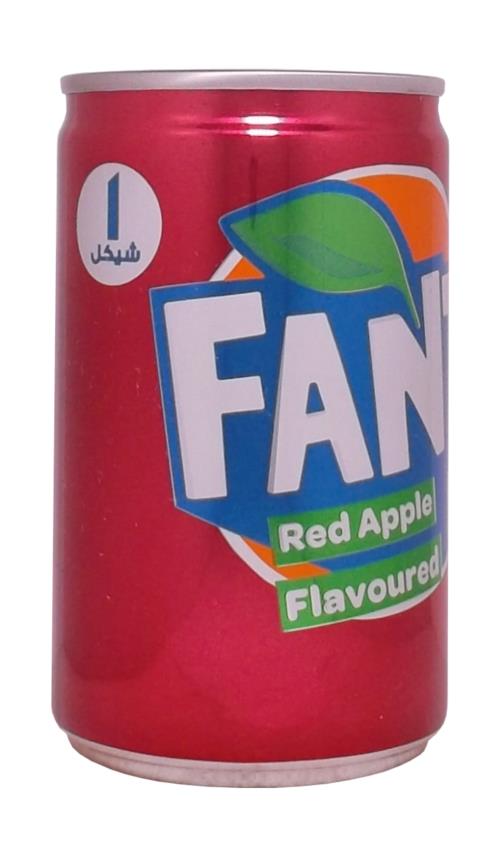 FANTA-Apple soda-150mL-RED APPLE FLAVOURED-Palestina