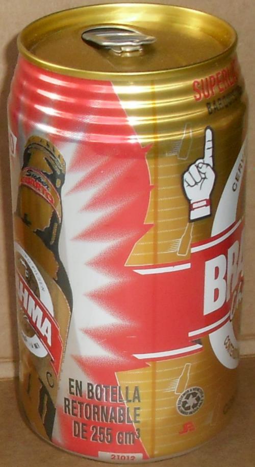 BRAHMA-Beer-355mL-…Y AHORA DISFRUTA EL-Venezuela