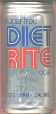 DIET RITE-Cola (diet)-355mL-United States
