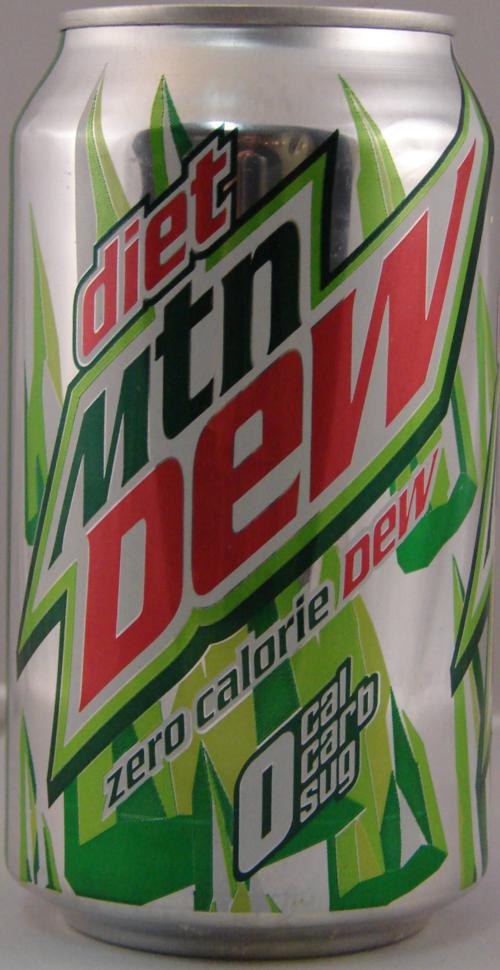 MOUNTAIN DEW-Citrus soda (diet)-355mL-DIET MOUNTAIN DEW - -United States