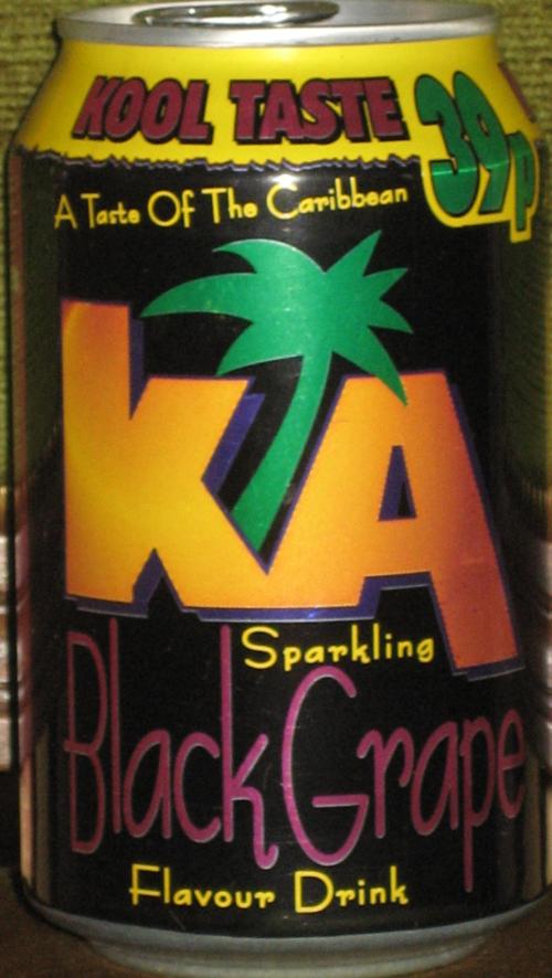 KA-Grape soda-330mL-BLACK GRAPE SODA KO-Great Britain