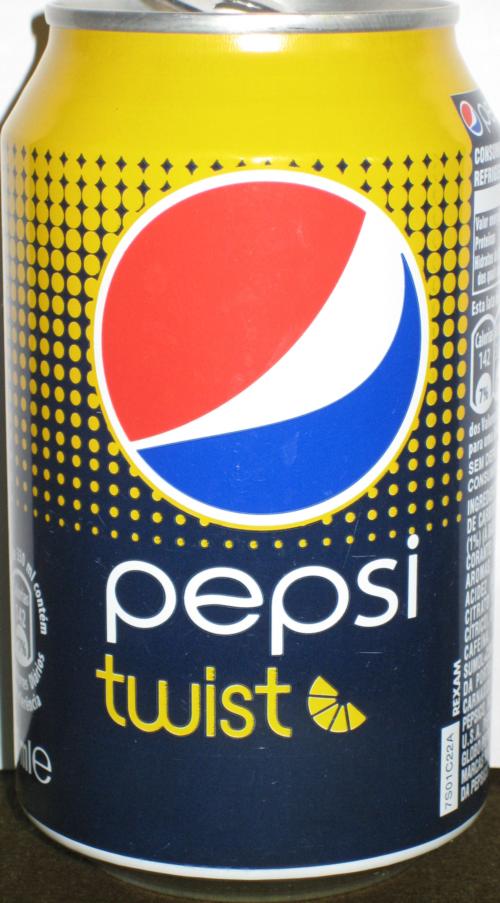 PEPSI-Cola with lemon-330mL-Portugal