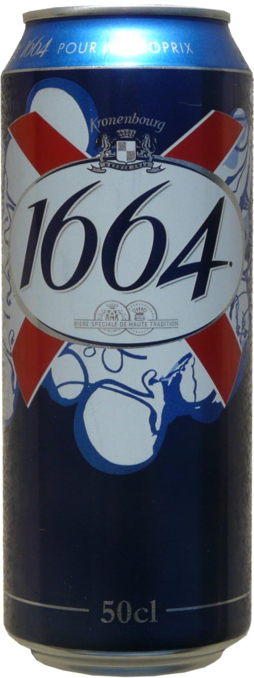 1664 De Kronenbourg Beer 500ml Édition LimitÉe Pour France