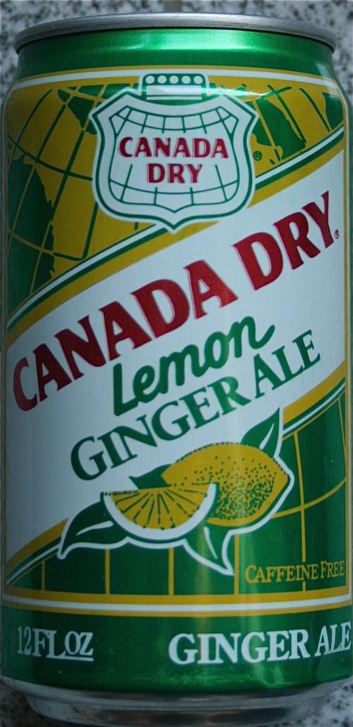 Canada Dry Ginger Ale Lemon 355ml United States