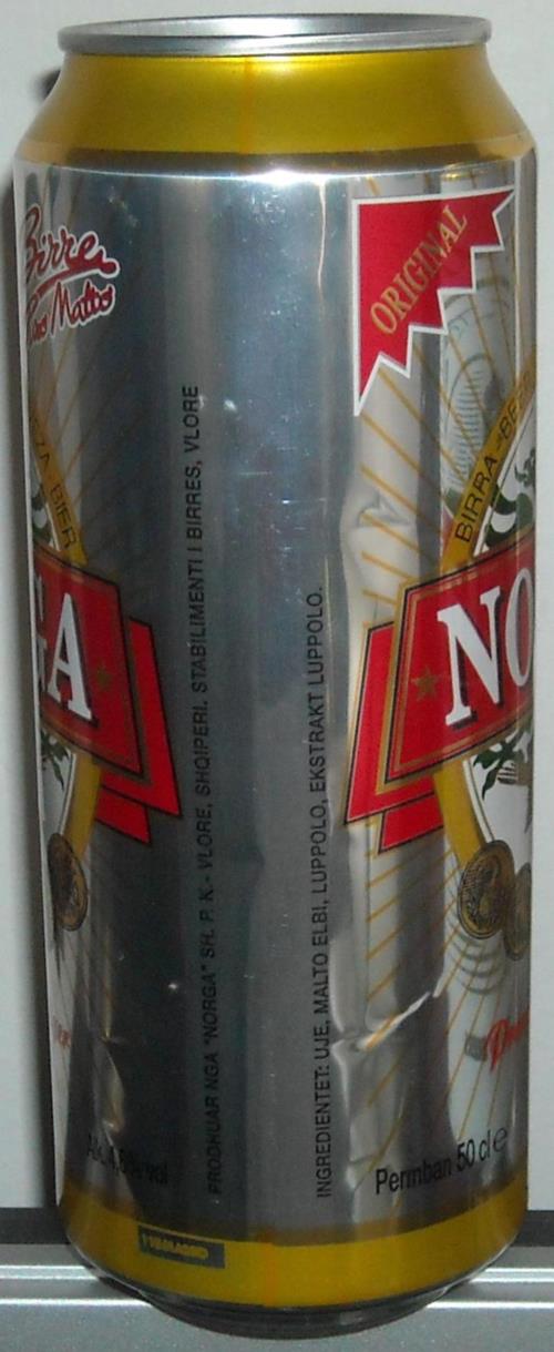 NORGA-Beer-500mL-Albania