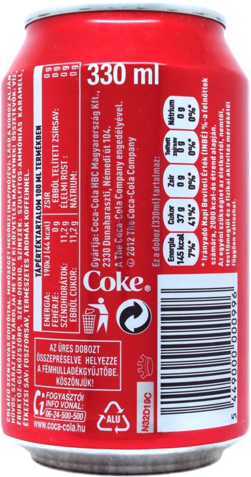 Coca Cola Cola 330ml Neked Is Egy Coca Co Hungary