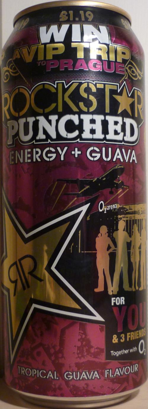 ROCKSTAR-Energy drink -guava-500mL-PUNCHED - WIN VIP TR-Great Britain