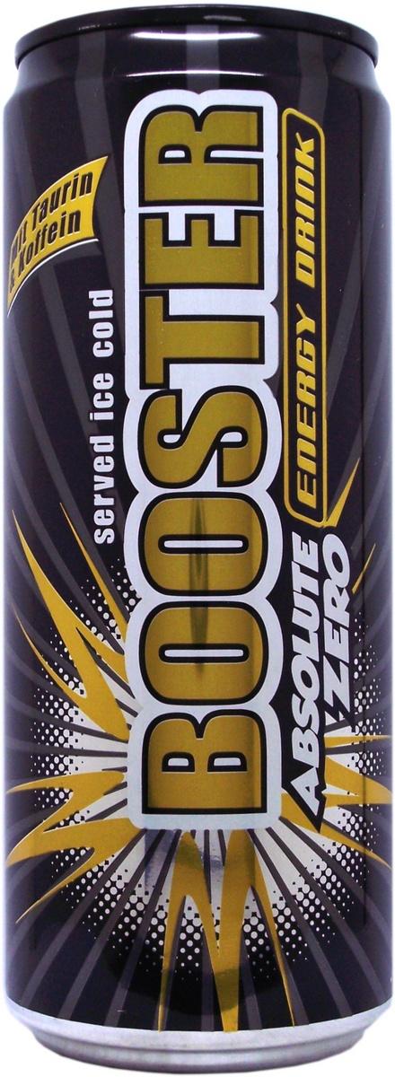 BOOSTER-Energy drink (diet)-330mL-BOOSTER ABSOLUTE ZER-Germany
