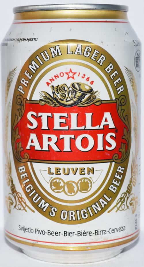 STELLA ARTOIS-Beer-330mL-Croatia