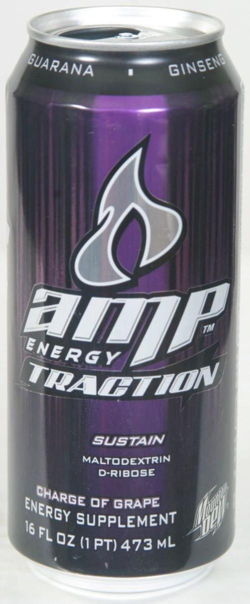 AMP-Energy drink -grape-473mL-United States