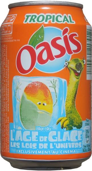 Oasis - Tropical x 24 - Canettes 33cl. Classic - Boissons