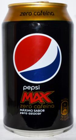 PEPSI-Cola caffeine free (diet)-330mL-Spain
