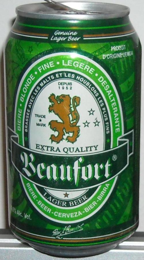 BEAUFORT-Beer-330mL-EXTRA QUALITY LAGER -Togo