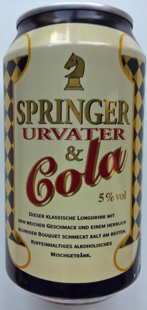 SPRINGER URVATER-Brandy/cola mix-350mL-SPRINGER URVATER & C-Germany